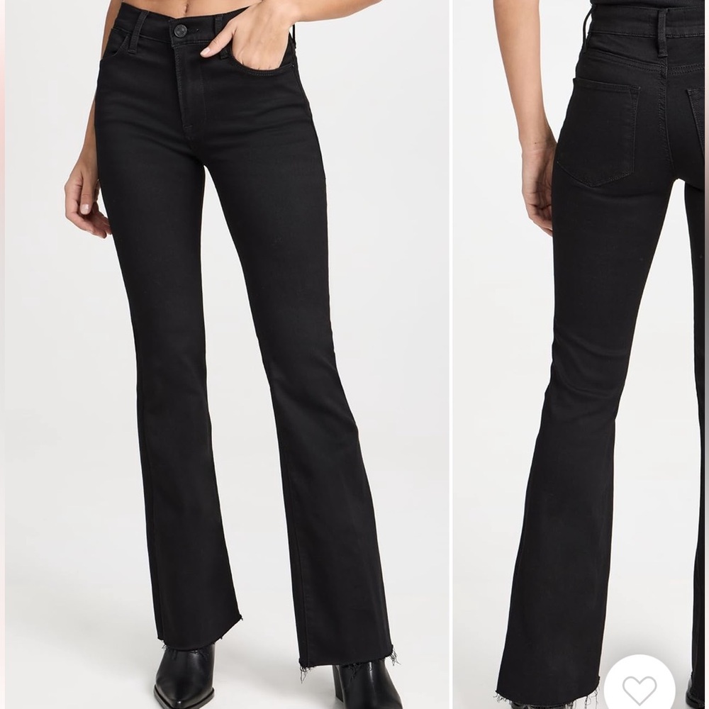 FRAME Le Easy Flare Raw After Jeans